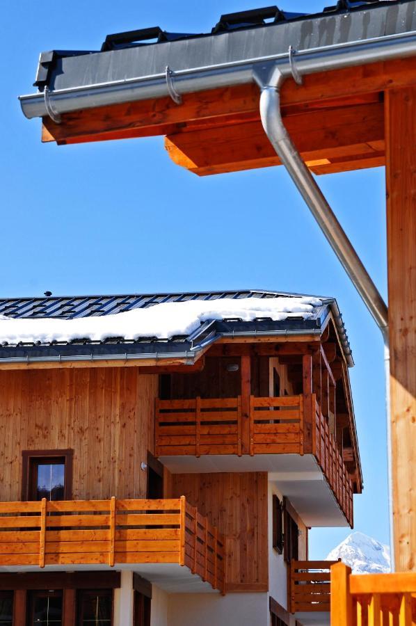 Résidence Néméa Les Chalets Des Evettes Flumet Exterior foto