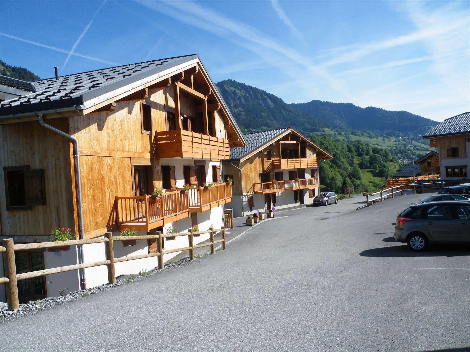 Résidence Néméa Les Chalets Des Evettes Flumet Exterior foto