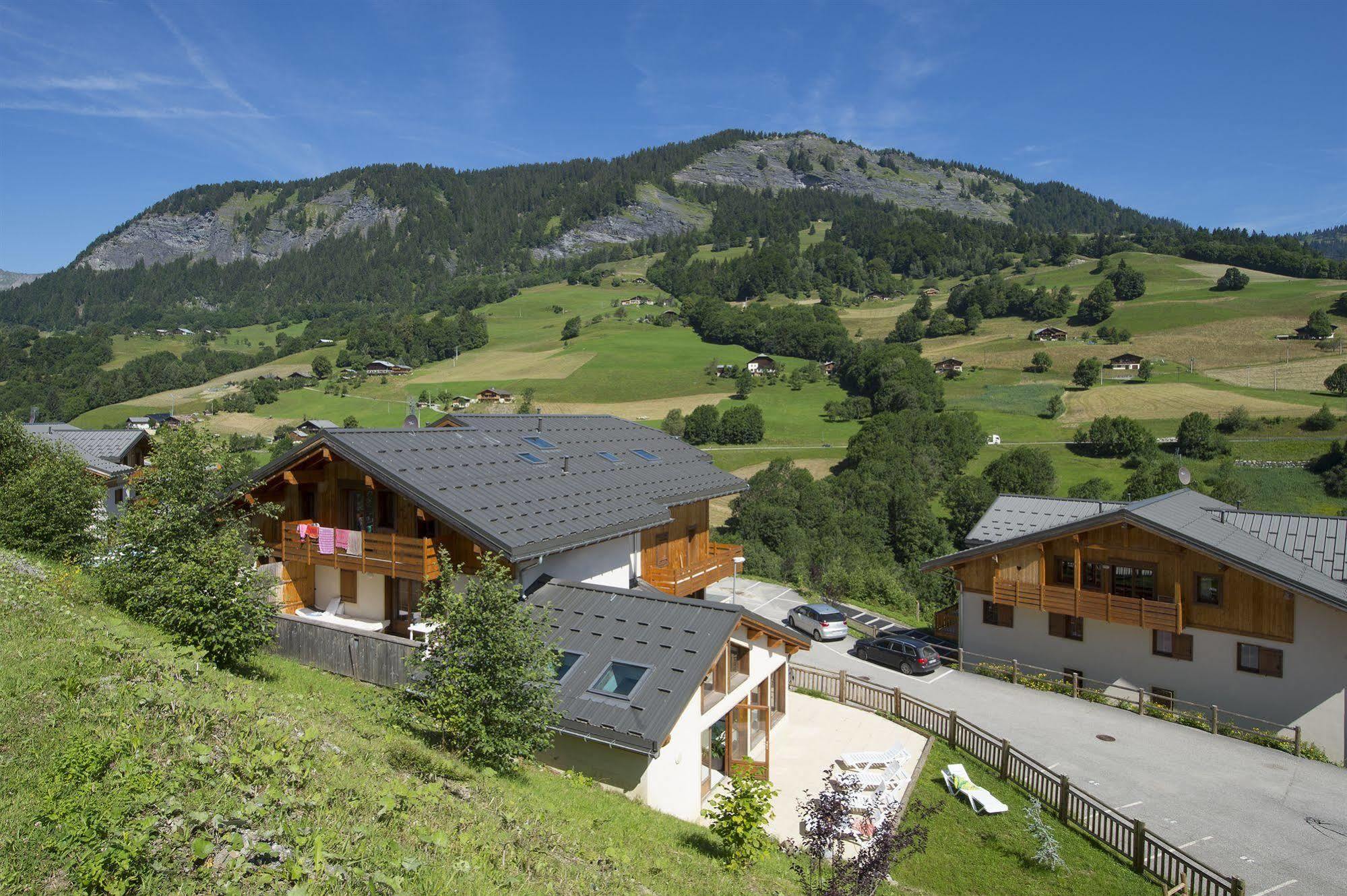 Résidence Néméa Les Chalets Des Evettes Flumet Exterior foto