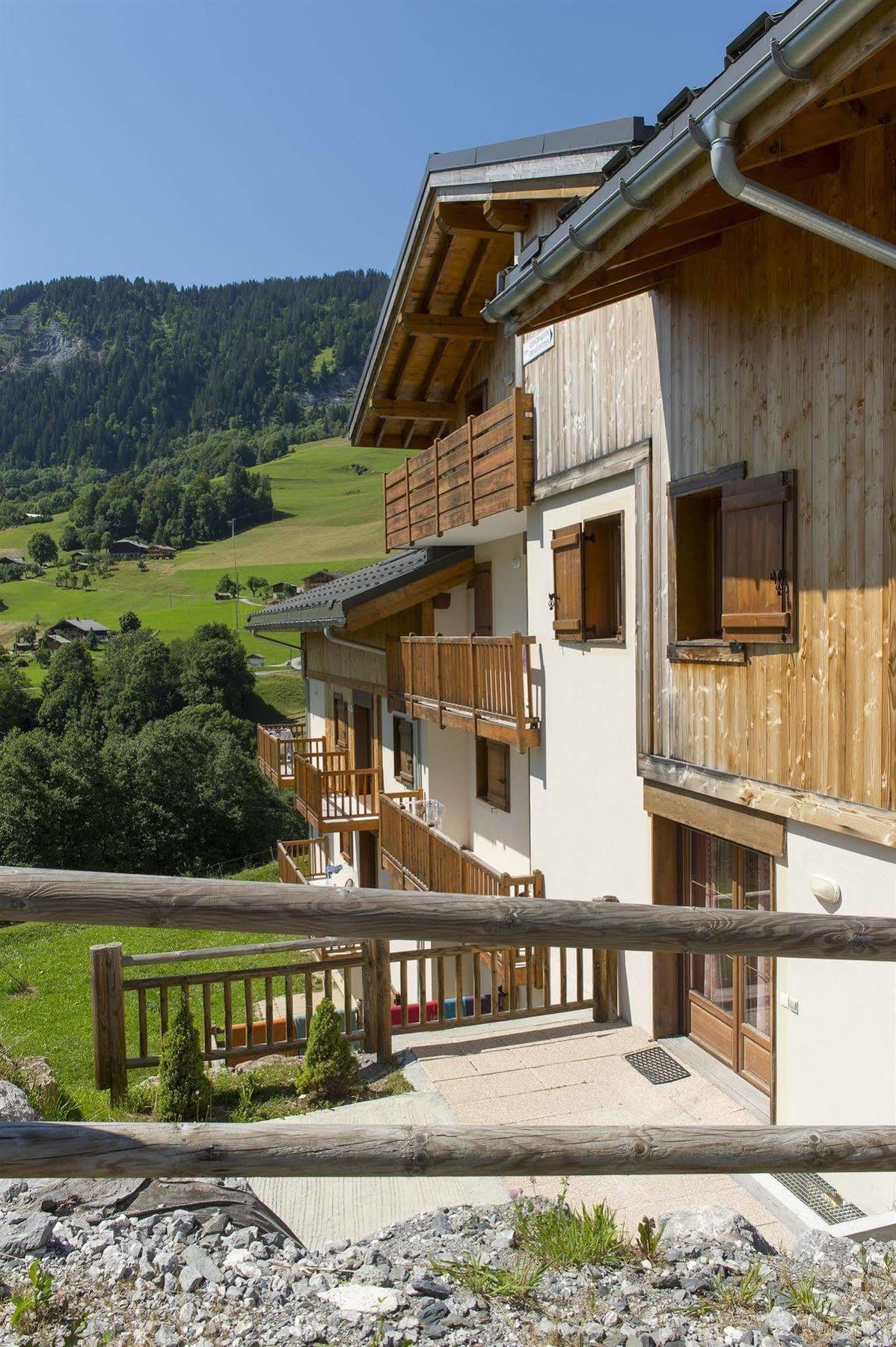 Résidence Néméa Les Chalets Des Evettes Flumet Exterior foto